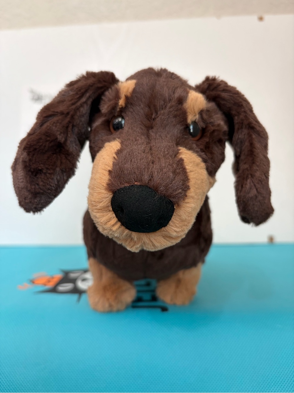 #52 AUTHENTIC Jellycat Otto Sausage Dog Medium- NWT-Dust Bag